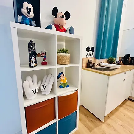 Mickey's Enchanted Studio, Central, Wi-fi Apartamento Perpiñán