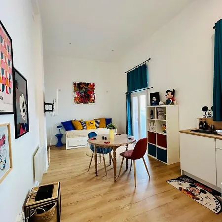 Apartment Mickey's Enchanted Studio, Central, Wi-fi Perpignan